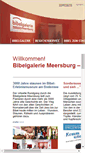 Mobile Screenshot of bibelgalerie-meersburg.de